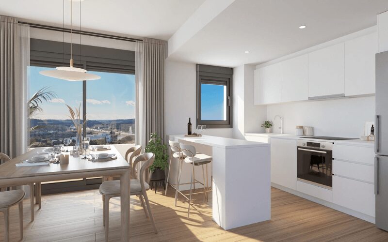 Interior of our Estepona apartments