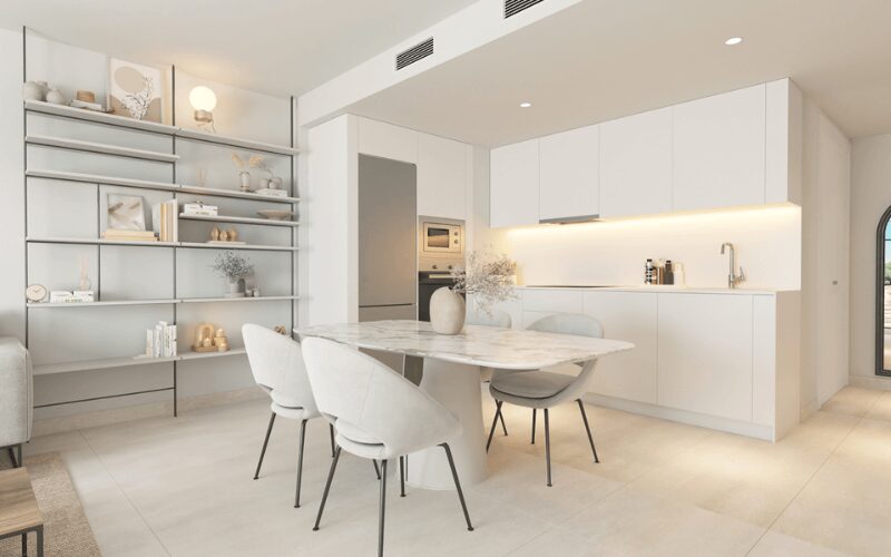 Example apartment at DELMAR II